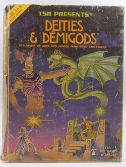 AD&D Deities & Demigods 144pp Cthulhu First Printing Fair, by James Ward, Rob Kuntz  