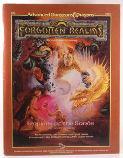 Empires of the Sands (AD&D Fantasy Roleplaying, Forgotten Realms Adventure, FR3), by Haring, Scott  