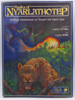 Masks of Nyarlathotep, 1st Edition (Call of Cthulhu) [BOX SET], by Lynn Willis,Larry DiTillio  