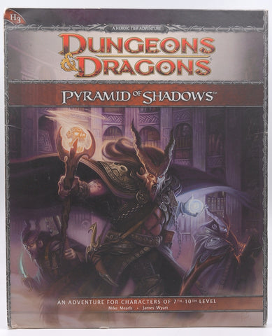 Pyramid of Shadows (Dungeons and Dragons, Adventure H3), by Mike Mearls~James Wyatt  