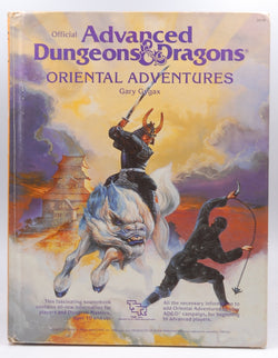 AD&D Oriental Adventures Rubbed Corners, by Gary Gygax  