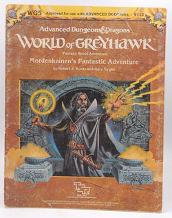 Mordenkainen's Fantastic Adventure (Advanced Dungeons & Dragons Module WG5), by Kuntz, Robert J  