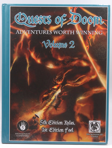 Quests of Doom Vol 2 D&D 5e Compatible, by Staff  