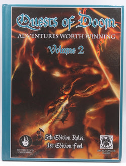 Quests of Doom Vol 2 D&D 5e Compatible, by Staff  