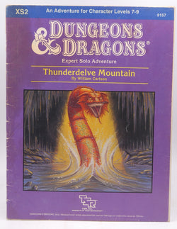 Thunderdelve Mountain: Module Xs2 (Dungeons & Dragons), by Carlson, William  