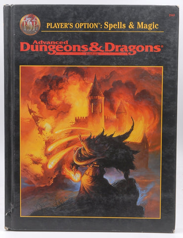 AD&D 2nd Ed Player's Option Spells & Magic Hardcover, by Various  