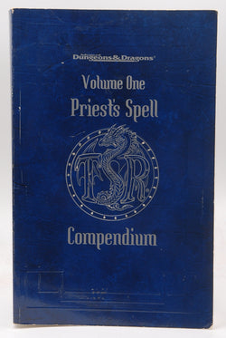 Priest's Spell Compendium, Volume 1 (Advanced Dungeons & Dragons), by TSR, Inc.  