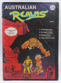 Australian Realms Magazine #2 July 1988 RPG AD&D, by Staff  