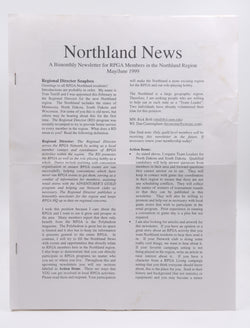 Northland News RPGA D&D Newsletter #1 May/June 1999, by Various  