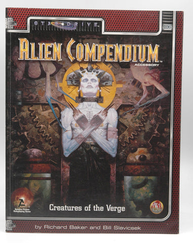 STAR DRIVE ALIEN COMPENDIUM CREATURES OF THE VERGE, by Baker, Richard; et. al.  