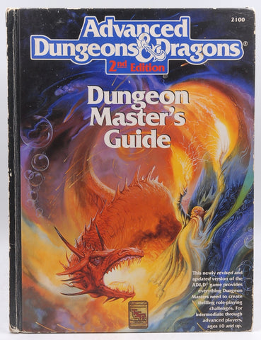 Dungeon Master Guide (Advanced Dungeons & Dragons, 2nd Edition, Core Rulebook/2160), by Cook, David Zeb  