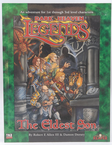 Dark Heaven Legends The Eldest Son RPG D20 D&D, by Robert E Allen III, Damon Dorsey  