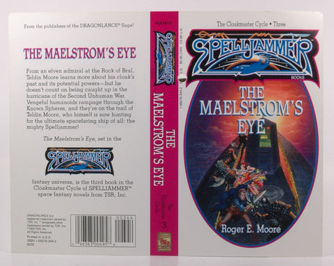 AD&D Spelljammer The Maelstrom's Eye Novel Printers Proof Rare, by Roger E Moore  