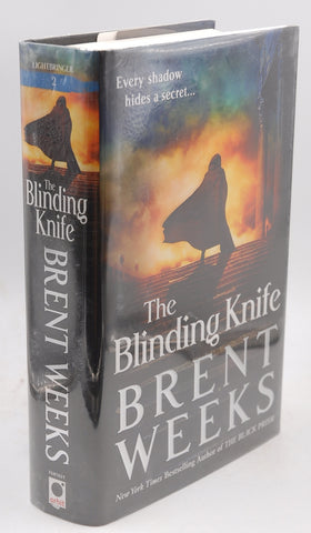 The Blinding Knife: Book 2 of Lightbringer, by Brent Weeks Signed First Edition