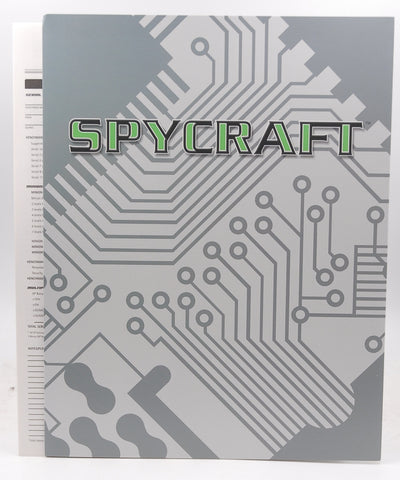 Spycraft: Game Control Screen and Agent Record Sheet Pack, by   