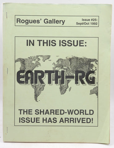 Rogues' Gallery APA Zine Easrth-RG #25 Sept/Oct 1992, by Heine, Reed, et al  