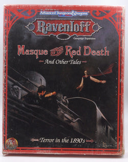 Masque of the Red Death and Other Tales (AD&D 2nd Ed Roleplaying, Ravenloft, Expansion, 1103), by McComb, Colin, Hensley, Shane, Heinrich, D. J., Connors, William W.  