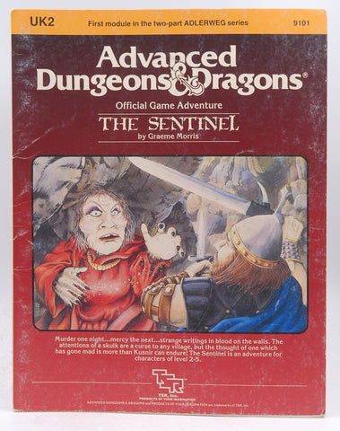 The Sentinel (Advanced Dungeons & Dragons module UK2), by Graeme Morris  