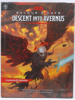 Dungeons & Dragons Baldur's Gate: Descent Into Avernus Hardcover Book (D&D Adventure), by Wizards RPG Team  