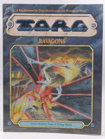 Ravagons: Dark Hunters from a Dying World (TORG Roleplaying Game Supplement), by Bill Slavicsek  