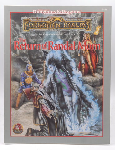 The Return of Randal Morn (AD&D Fantasy Roleplaying, Forgotten Realms) by Jim Butler (1995-09-01), by   