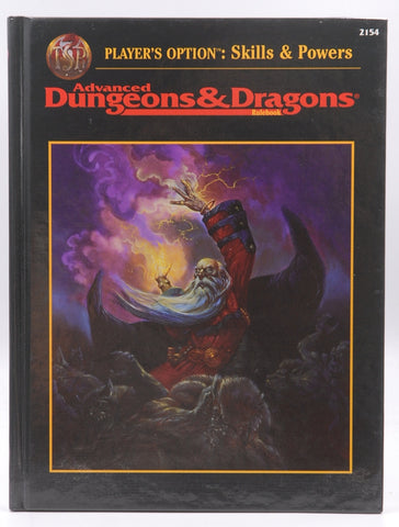 Player's Option: Skills & Powers, Advanced Dungeons and Dragons Rulebook, by Dale & Niles Doug Donovan  