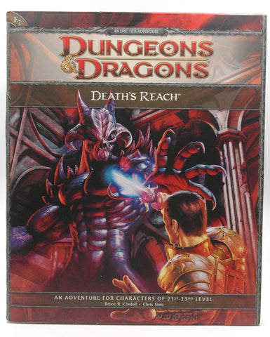 Death's Reach: Adventure E1 for 4th Edition D&D (D&D Adventure), by Sims, Chris,Cordell, Bruce R.  