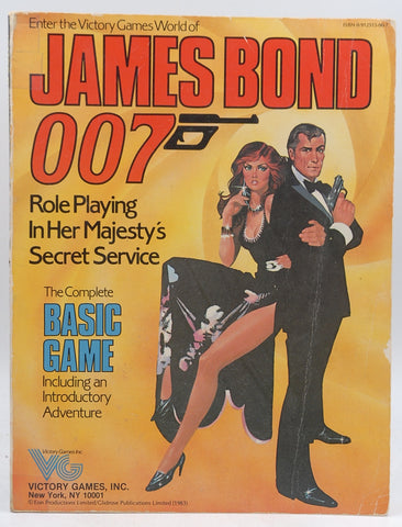 James Bond 007 RPG: Basic Game (book), by Gerard Christopher Klug  