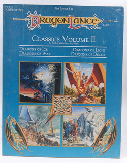 Dragonlance Classics: Dragons of Ice, Dragons of Light, Dragons of War, Dragons of Deceit/for Levels 8-12 (Advanced Dungeons & Dragons, 2nd Edition,), by Niles, Hickman, Tracy, Grubb, Jeff  