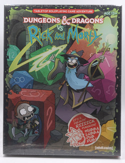 Dungeons & Dragons vs Rick and Morty (D&D Tabletop Roleplaying Game Adventure Boxed Set), by Dungeons & Dragons,Zub, Jim  