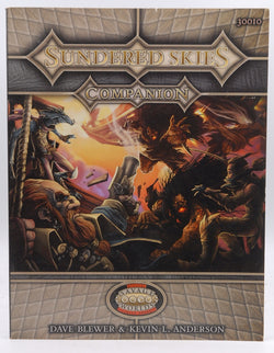 Sundered Skies Companion, by Blewer, Dave,Anderson, Kevin  