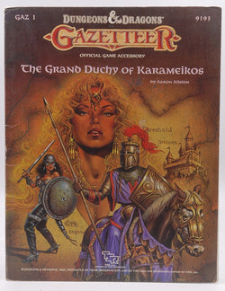 The Grand Duchy of Karameikos GAZ1 VG, by Aaron Allston  