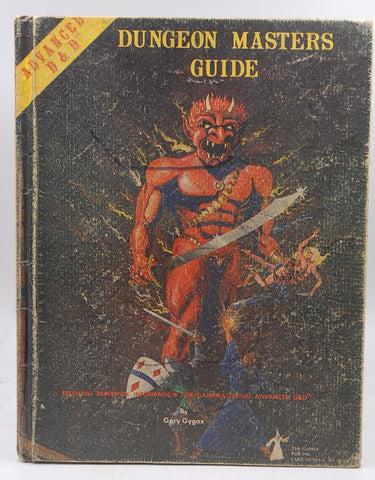 AD&D 1st Print Dungeon Masters Guide Fair, by Gary Gygax  First Edition