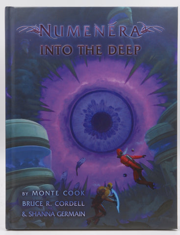 Numenera Into The Deep Autographed, by Cook, Cordell, Germain Signed 