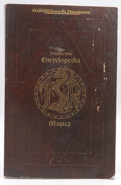 Advanced Dungeons and Dragons Encyclopedia Magica, Vol.1, by   