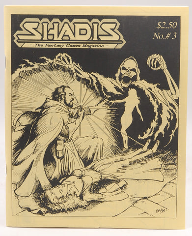 Shadis The Fantasy Games Magazine #3 May 1990 KoDT, by Jolly Blackburn, et al  
