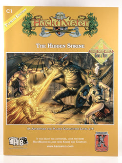 HackMaster: The Hidden Shrine, by Paul Glozeris  