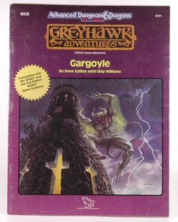 Gargoyle (Advanced Dungeons & Dragons/Greyhawk Adventures module WG9), by Williams, Skip, Collins, David  