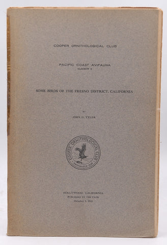 Cooper Ornithological Club #9 October 1 1913, by John G Tyler  