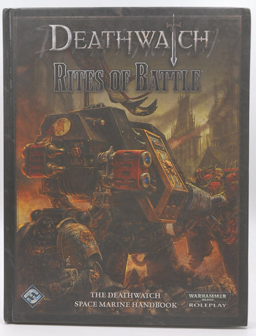 Deathwatch RPG: Rites of Battle, by Fantasy Flight Games  