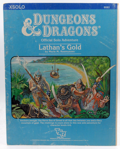 Lathan's Gold (Dungeons & Dragons Module XSOLO), by Rasmussen, Merle  
