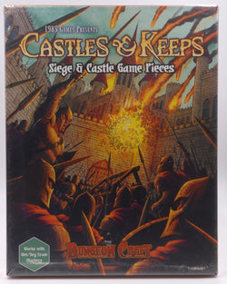 Castles & Keeps Siege Game Pieces Dungeon Craft, by Various  