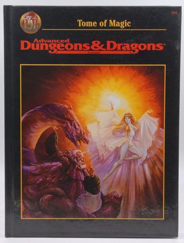 Tome Of Magic - Advanced Dungeons & Dragons Accessory, Tsr 2121, by Cook, David; Findley, Nigel; Herring, Anthony; Kubasik, Christopher; Sargent, Carl; and Swan, Rick  