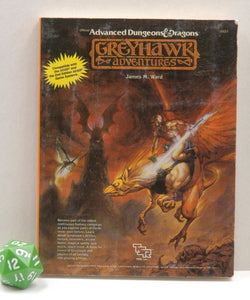 Greyhawk Adventures AD&D Mini Book Miniature, by James M Ward  