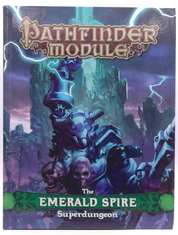 Pathfinder Module: The Emerald Spire Superdungeon, by Reynolds, Sean K,Pramas, Chris,Mentzer, Frank,Mona, Erik,Logue, Nicolas,Jacobs, James,Hitchcock, Tim,Greenwood, Ed,Bulmahn, Jason,Baur, Wolfgang,Baker, Richard,Baker, Keith  