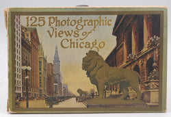 1921 Rand McNally 125 Photographic Views Of Chicago Souvenir Book Tour Travel, by RM  