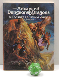 Wilderness Survival Guide AD&D Mini Book Miniature, by Kim Mohan  