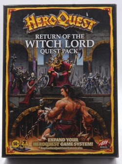 HeroQuest Return of the Witch Lord Quest Pack, by Staff  