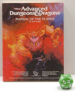 Manual of the Planes AD&D Mini Book Miniature, by Jeff Grubb  