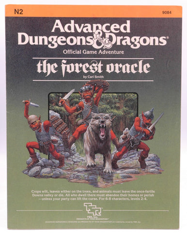 The Forest Oracle (Advanced Dungeons & Dragons Module N2), by Carl Smith  